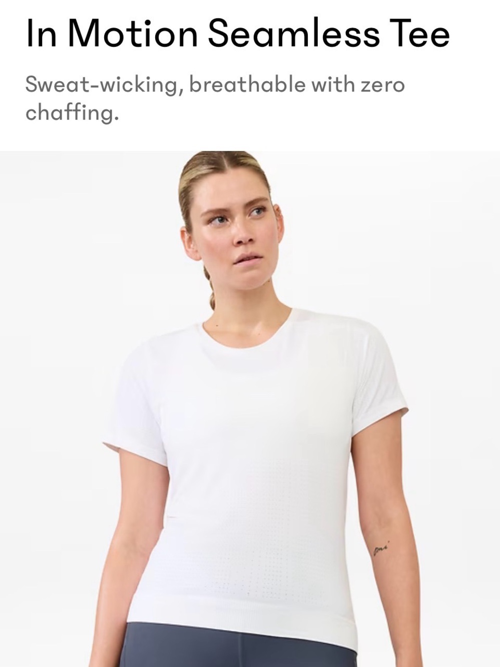 Athleta Motion Seamless Tee